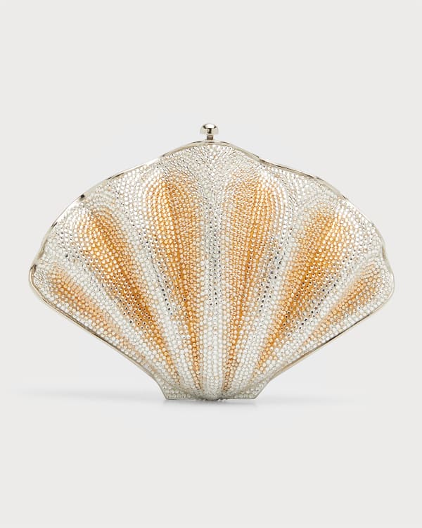 Judith Leiber Couture Oceana Conch Shell Crystal Minaudiere | Neiman Marcus