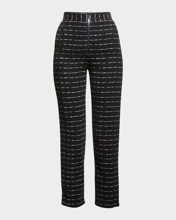 THE ROW Hector Side-Stripe Straight-Leg Tuxedo Pants
