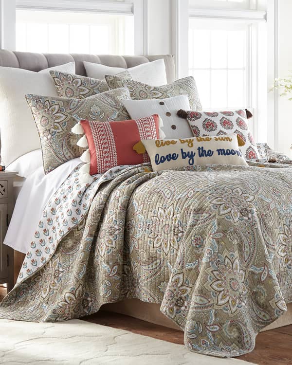 Full/Queen Quilt Set Neiman Marcus