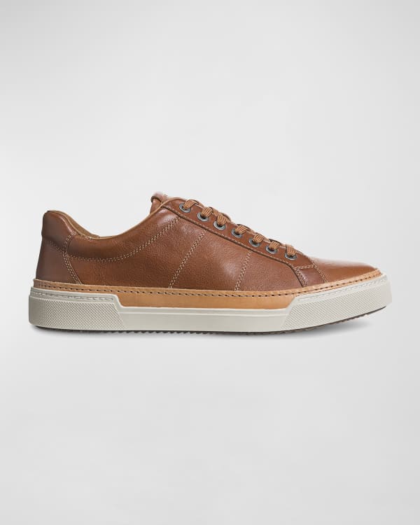 Badgley Mischka Men s Ellison Patent Leather Suede Sneakers