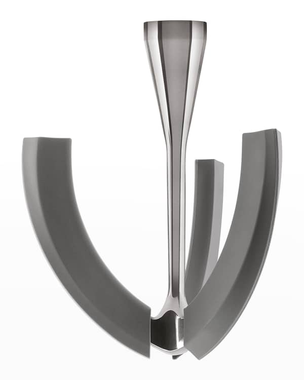 SMEG 7-Piece Knife Block Set in Black – CHROME