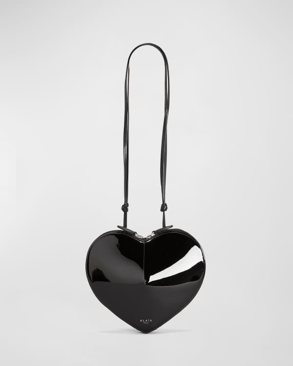 ALAIA Le Coeur Heart Eyelet Crossbody Bag in 2023