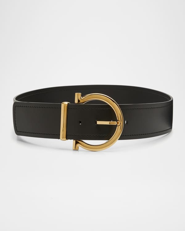 Tortora Logo Rose Gold Reversible Belt