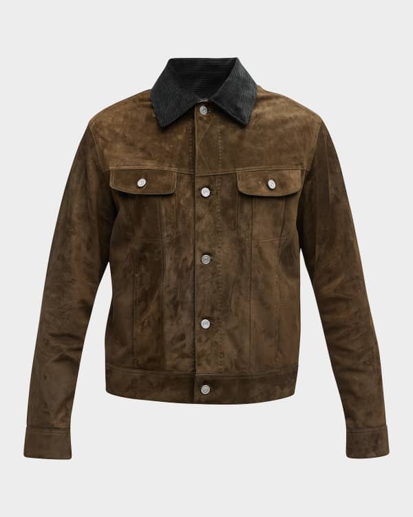 Berluti Men's Patina Leather Blouson Jacket | Neiman Marcus Berluti Men's Patina Leather Blouson Jacket | Neiman Marcus