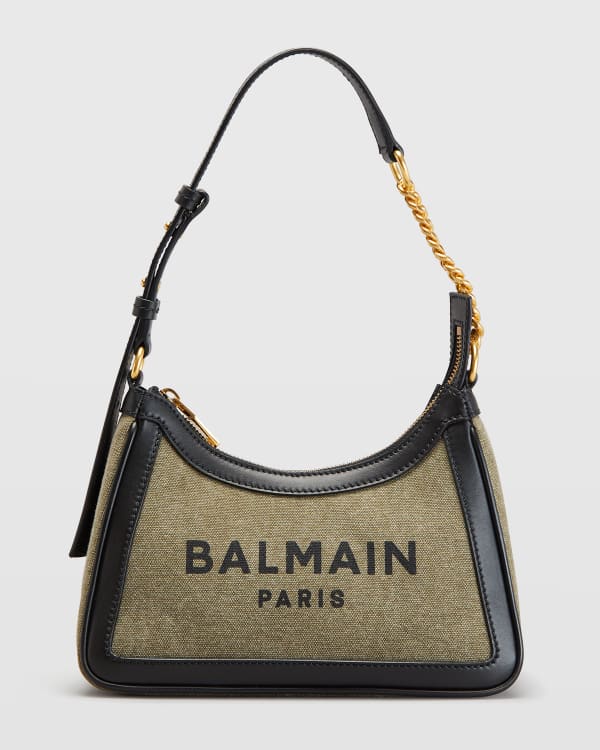 Balmain B Army Logo Chain Pouch Crossbody Bag | Neiman Marcus