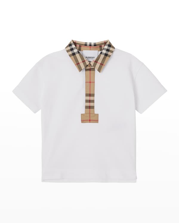 Burberry Boy's Bristle Tonal Logo T-Shirt, Size 6M-2 | Neiman Marcus