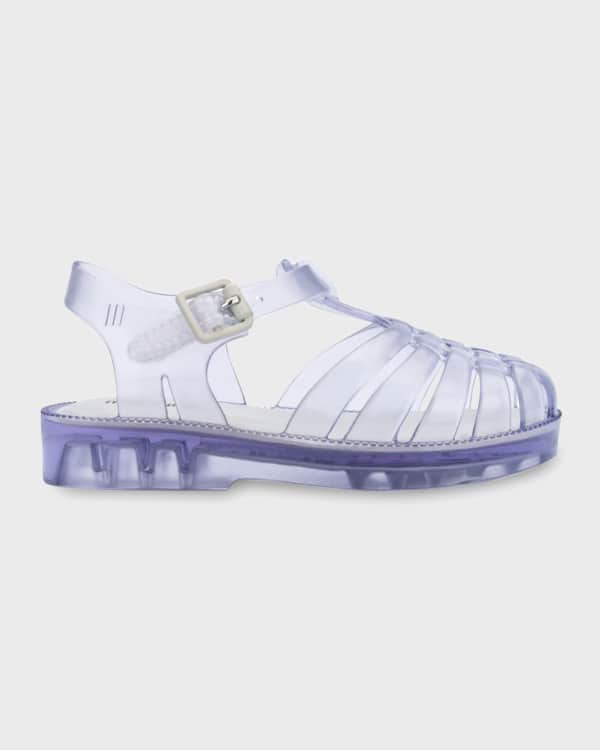 Burberry sandals kids purple sale