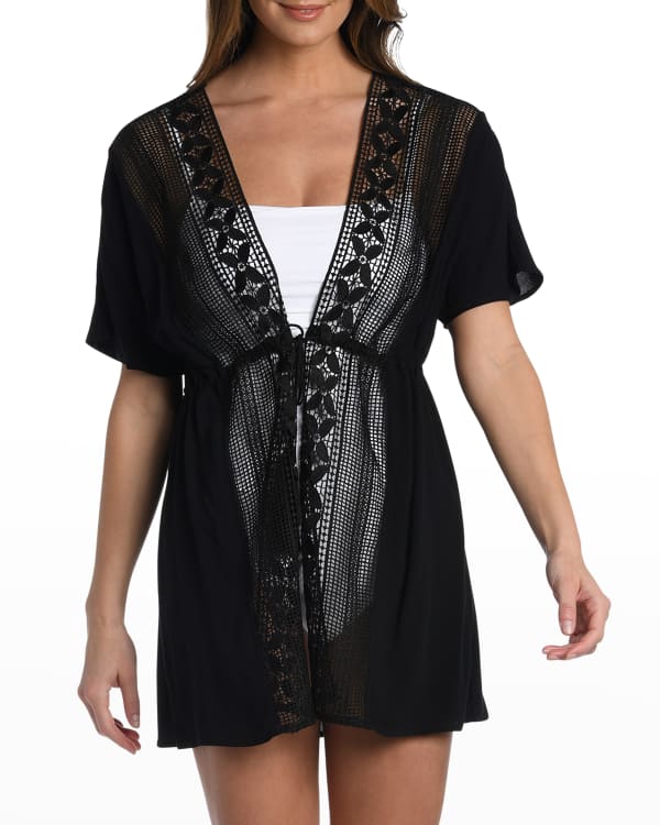 Tory Burch Brigitte Printed Beach Coverup Tunic Neiman Marcus