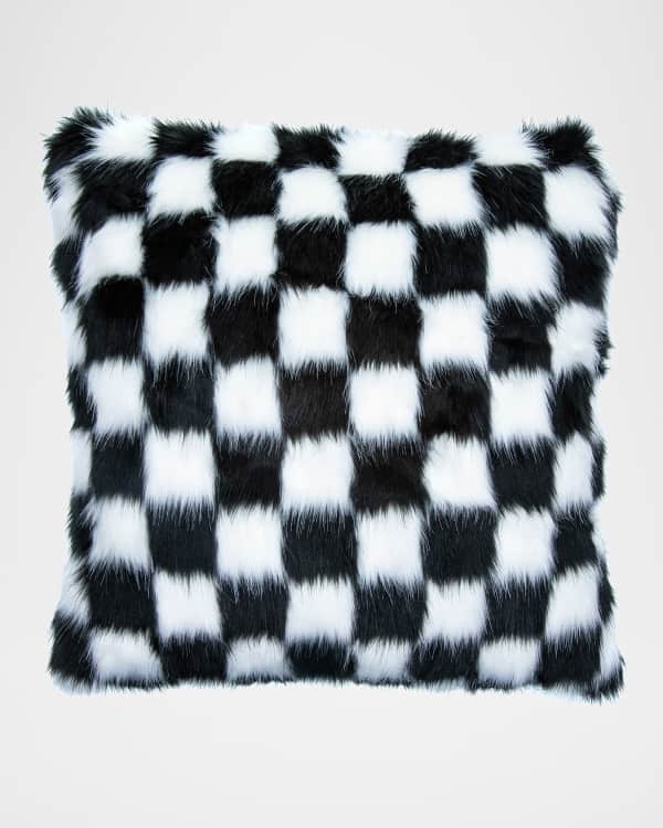 マッケンジーチャイルズ　大型スクエアクッション MacKenzie-Childs Amsterdam Square Pillow | Neiman Marcus