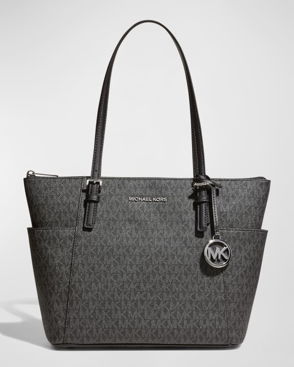 Michael Kors Westley Small Pebbled Leather chain-link Tote Bag
