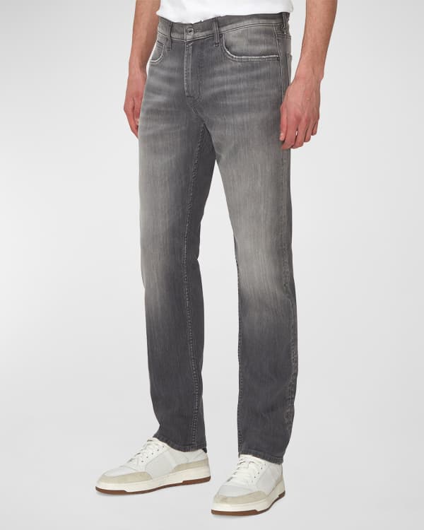 7 for all mankind Men's Luxe Performance Straight-Leg Jeans