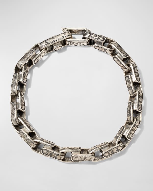 Shop Louis Vuitton MONOGRAM Monogram Chain Silver Logo Bracelets