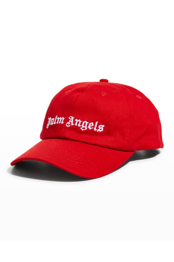 Palm Angels Men's Classic Logo Baseball Hat | Neiman Marcus