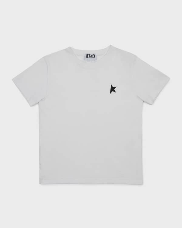 Burberry Boy's Bristle Rubber Logo T-Shirt, Size 3-14 | Neiman Marcus