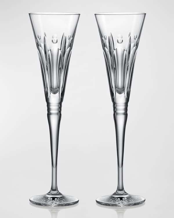 Waterford Crystal Times Square 2023 Champagne Flutes, Set of 2