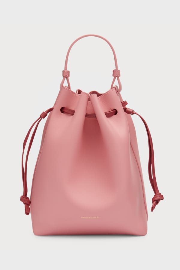 Mansur Gavriel Mini Calf Leather Bucket Bag Neiman Marcus