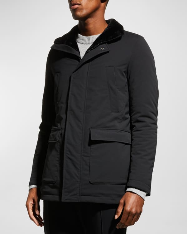 Herno Men's Laminar Solid Field Jacket | Neiman Marcus