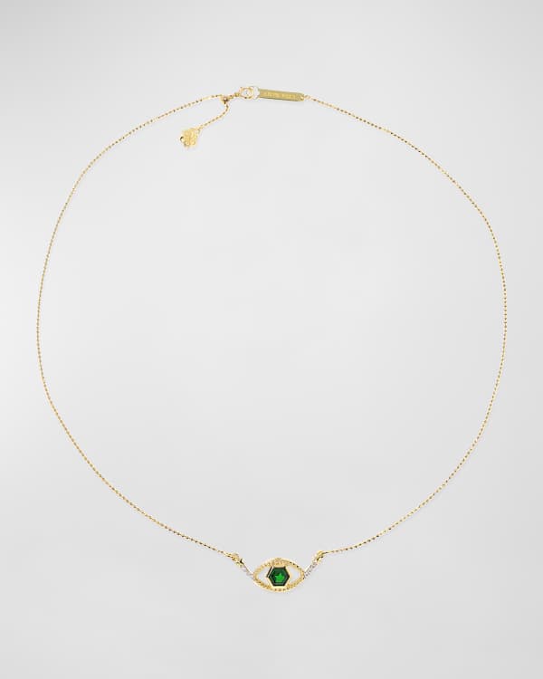 Michael kors evil eye necklace deals