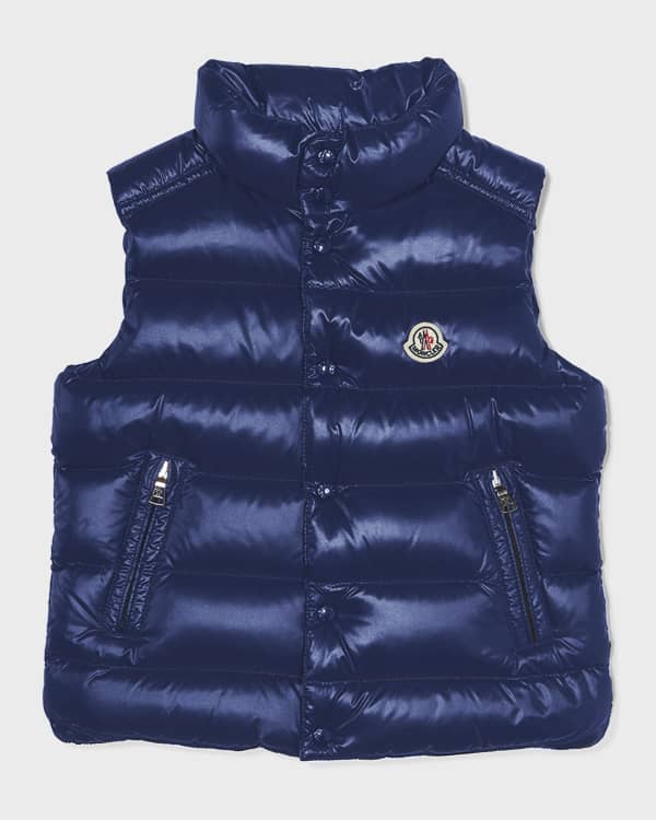 Moncler Boy s Kevoser Vest Size 4 6 Neiman Marcus