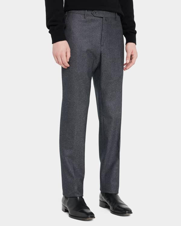 Zanella Men's Parker Wool Dress Pants Neiman Marcus