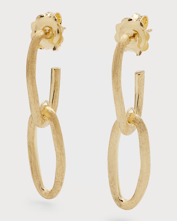 Kiki McDonough Classic 18k Yellow Citrine Pear Drop Earrings Neiman Marcus