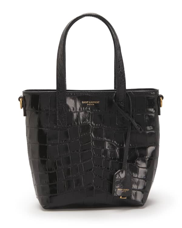 B-Army monogrammed jacquard and leather tote bag black - Women