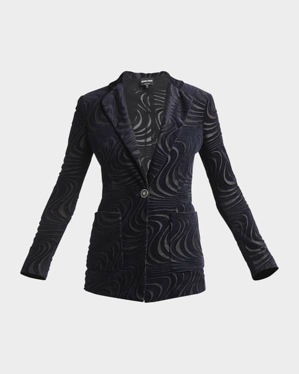 【関税＆送料込み】Max Mara Pinstriped Double-Breasted Jack MAX MARA Aceri pinstriped cotton, cashmere and silk-blend