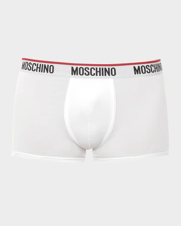 Balmain Men's 2-Pack Logo Boxer Briefs | Neiman Marcus