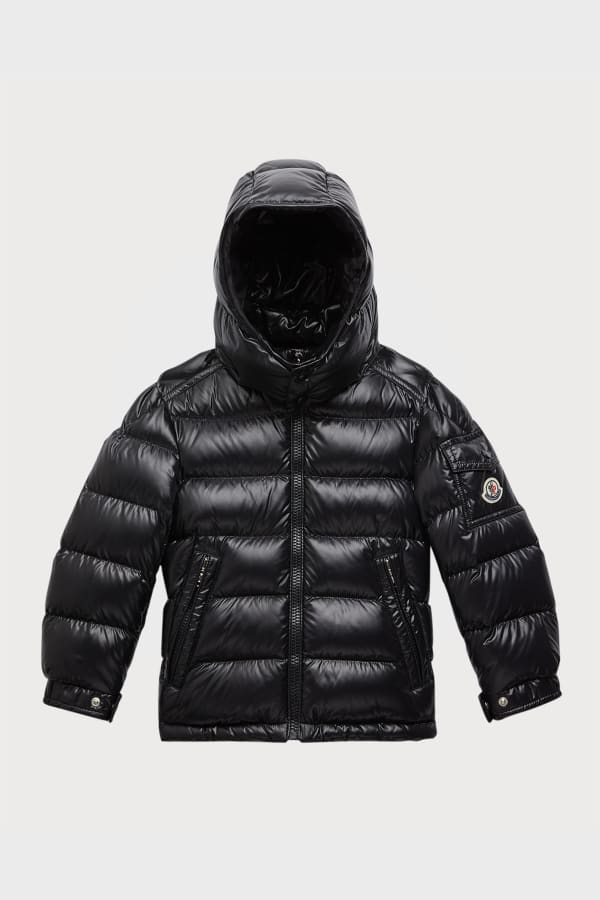 Burberry Boy's Timmy TB Quilted Jacket, Size 3-14 | Neiman Marcus