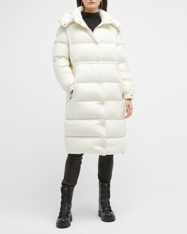 Moncler Faucon Quilted Long Puffer Coat | Neiman Marcus