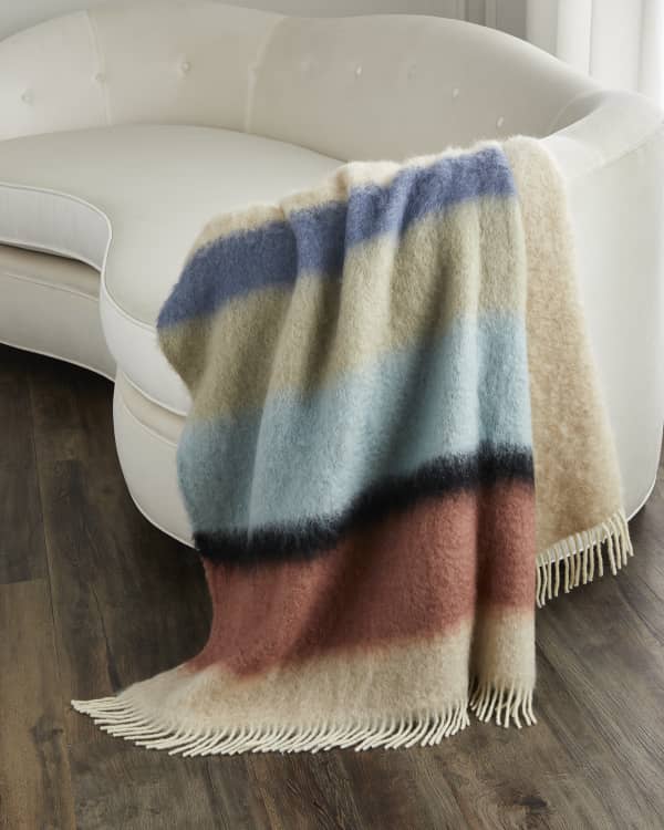 Ugg Blake Throw Blanket Glacier