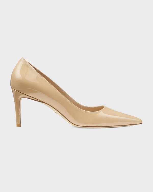 Stuart Weitzman Laney 95 Embossed Leather Pumps Neiman Marcus