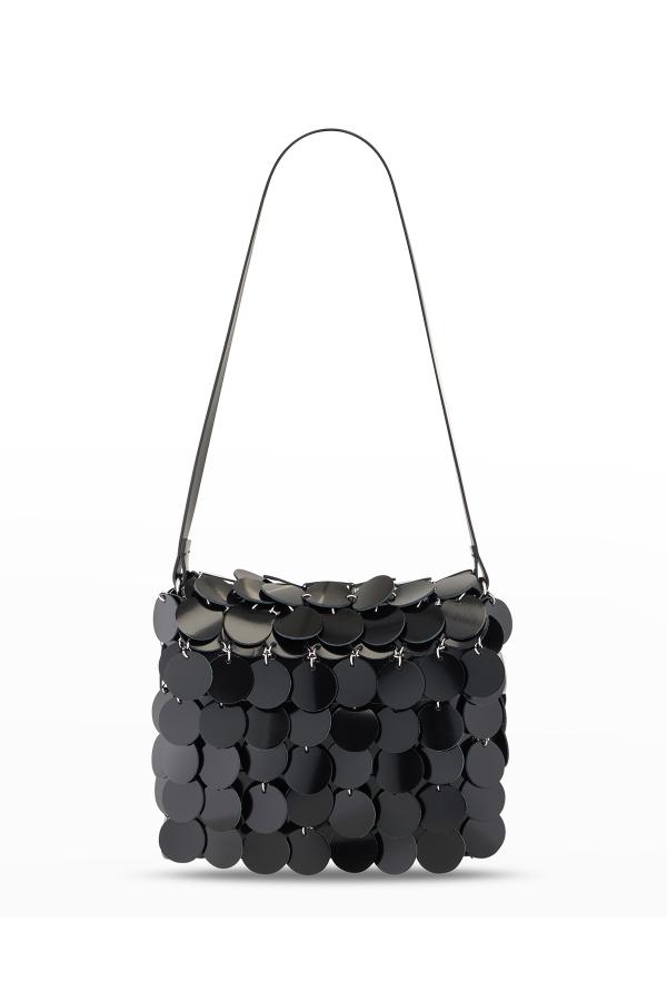 Sac Sphère Métal Argenté Style Paco Rabanne - Sac Bandoulière Moyen