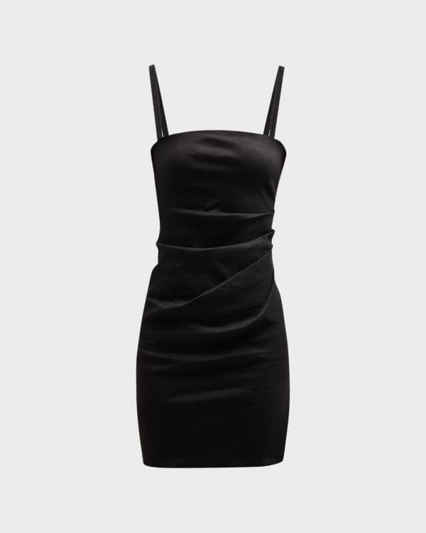 Vix Solid Nina Mini Dress | Neiman Marcus
