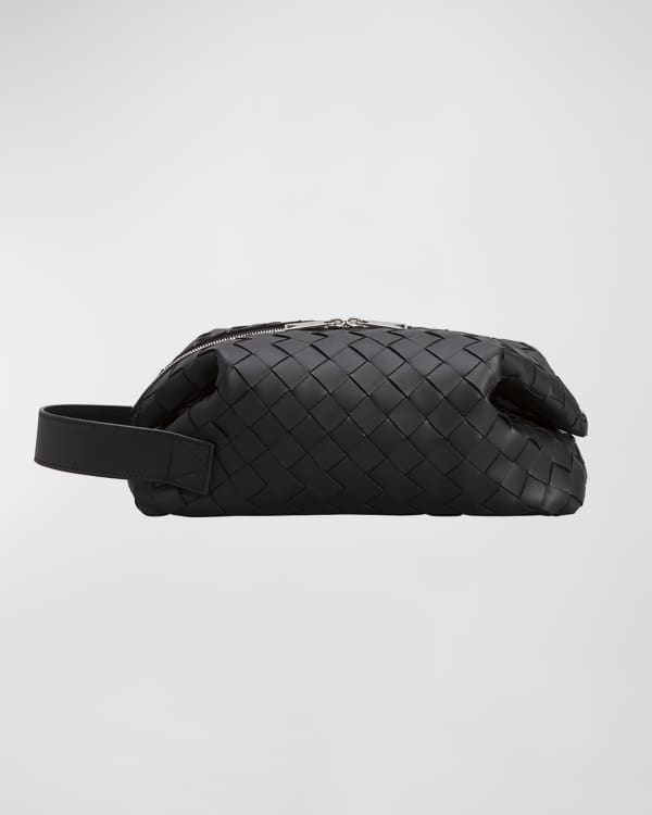 Bottega Veneta® Men's Medium Intrecciato Duffle in Black / Natural. Shop  online now.