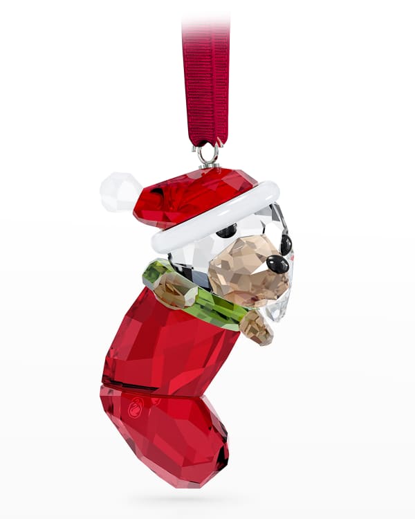 SWAROVSKI Holiday Cheers Santa Claus Small Ornament Neiman Marcus