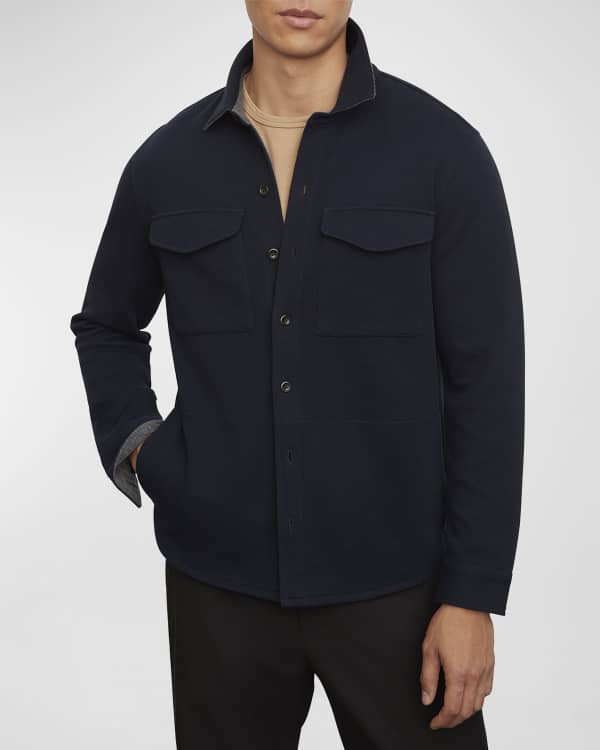 Theory Men's Closson Jacket in Reece Suede | Neiman Marcus