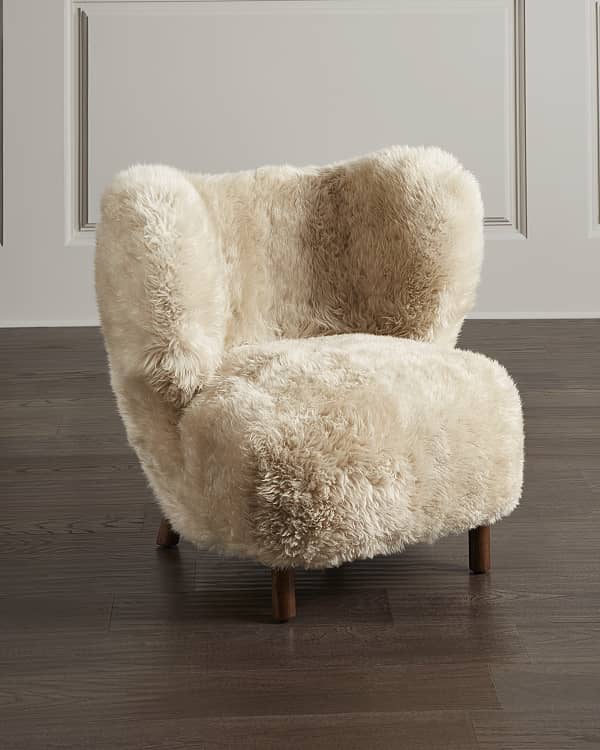 Restoration hardware sheepskin 2025 chair
