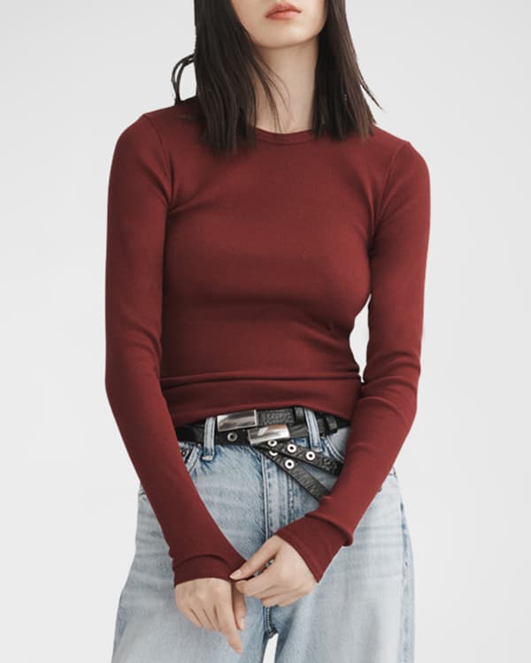 Rag and bone vanessa zip hot sale front blouse