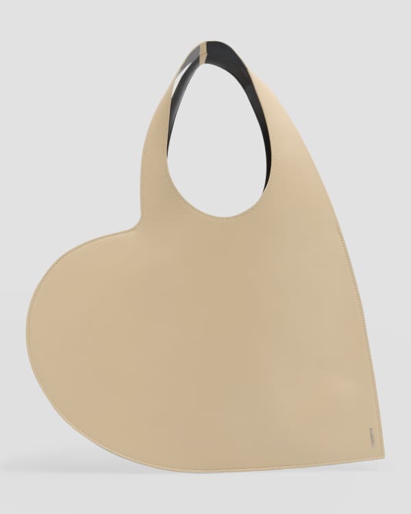 Coperni Heart Leather Tote Bag | Neiman Marcus