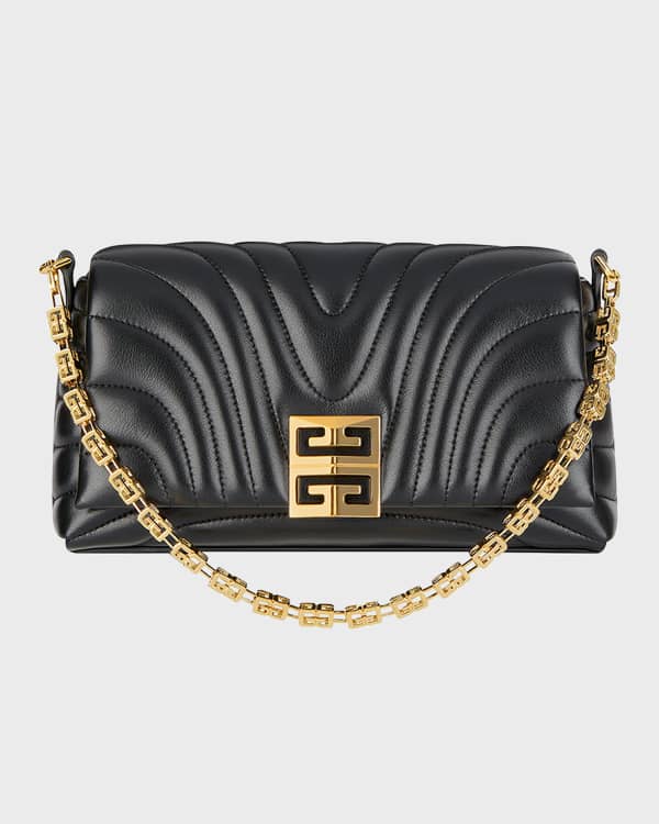 Givenchy Small 4g Quilted Crossbody Bag In Patent Leather in