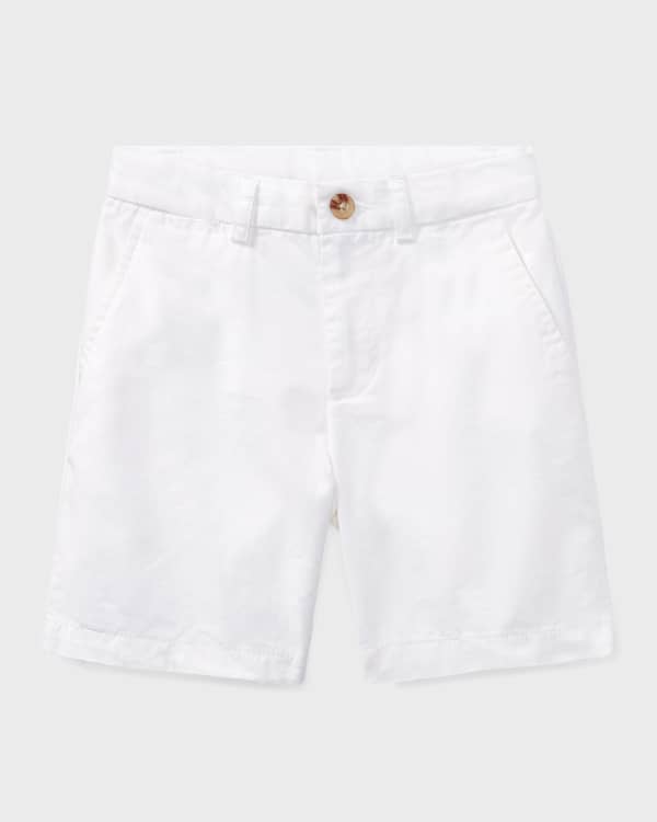 Ralph Lauren Childrenswear Boy s Sporty Tissue Chino Shorts Size 2 4 Neiman Marcus