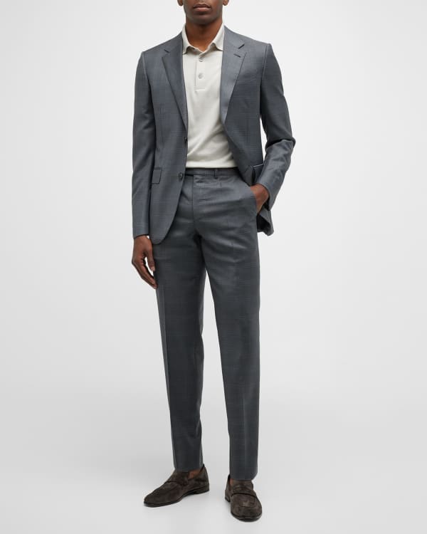 ZEGNA Men's Satin Shawl-Collar Two-Piece Tuxedo Suit | Neiman Marcus