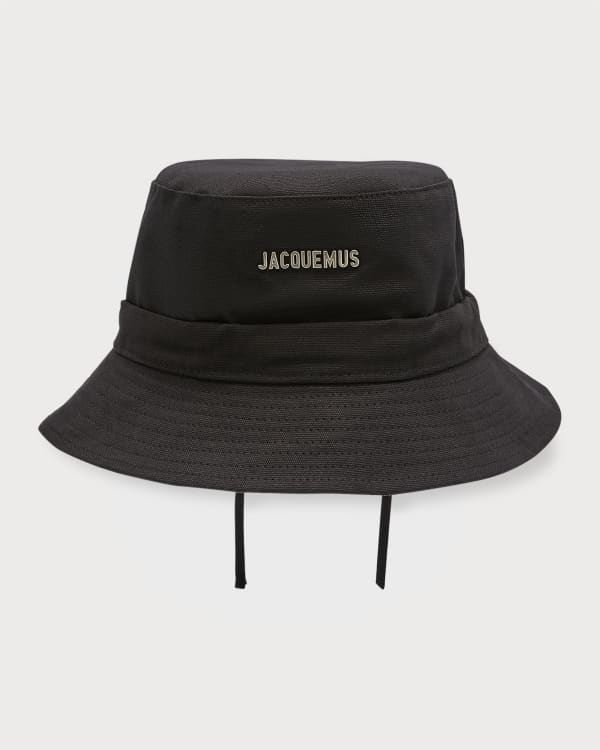 Le Bob Ficiu raffia bucket hat