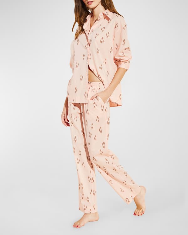 Eberjey Gisele Printed Short Pajama Set Neiman Marcus