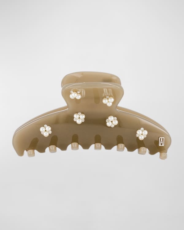 Alexandre de Paris Small Bicolor Jaw Hair Clip Neiman Marcus