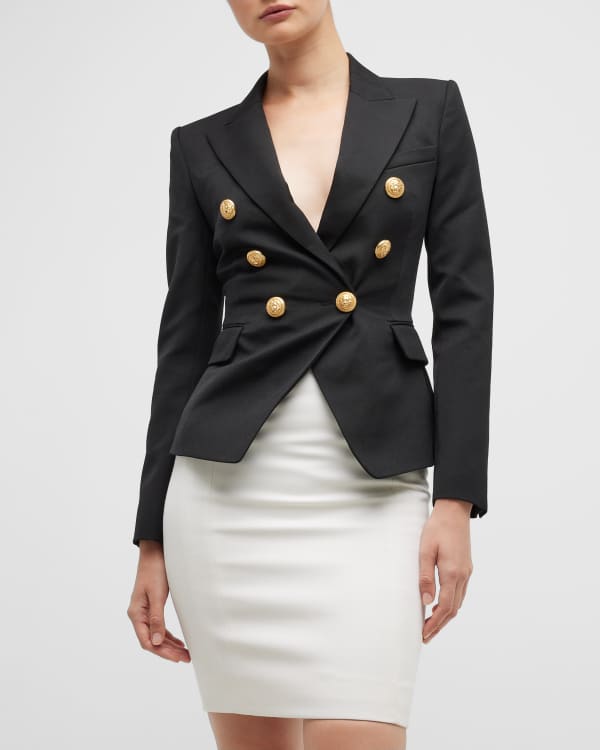 Givenchy double-breasted wool blazer - Neutrals
