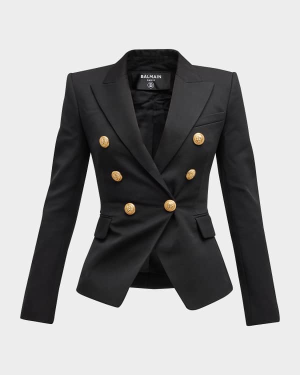 Givenchy double-breasted wool blazer - Neutrals