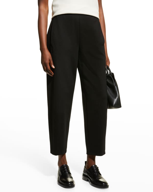 Eileen Fisher Petite Cropped Linen Lantern Pants Neiman Marcus