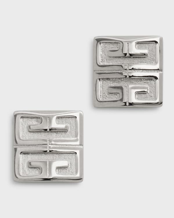 Givenchy logo earrings sale